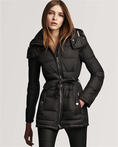 burberry brit puffer coat women& 39|burberry nylon puffer coat.